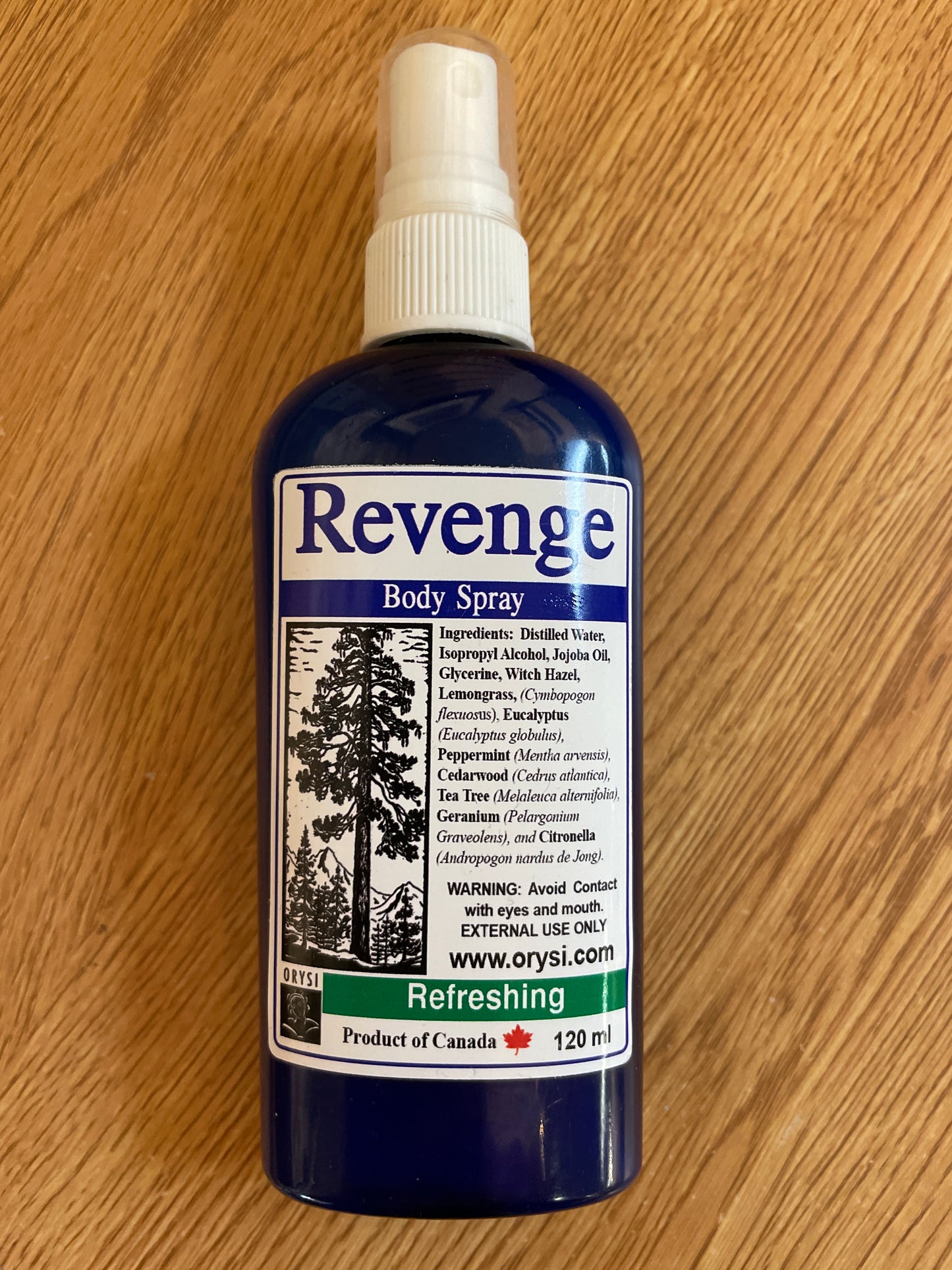 Orysi - "Revenge" Body Spray