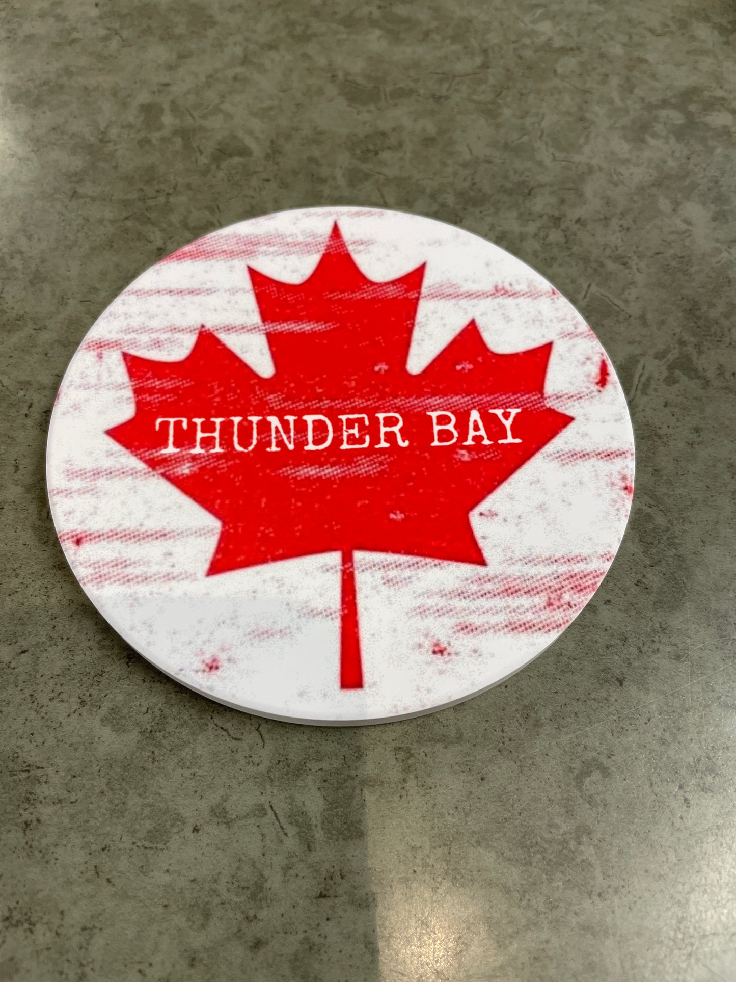 Hometown Series - Coaster - Thunder Bay - Maple Leaf