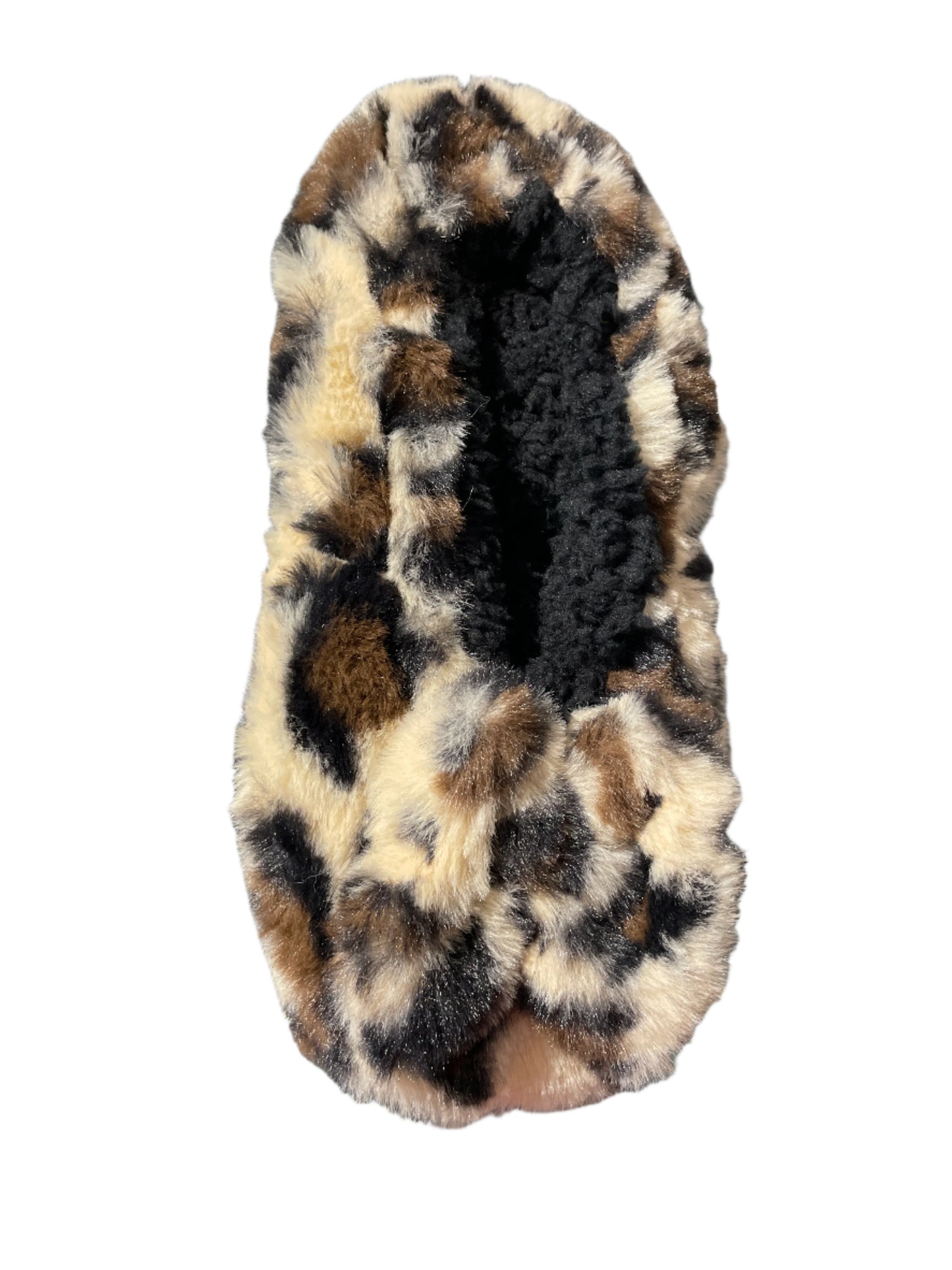 Snoozies - Split Sole - Leopard Print