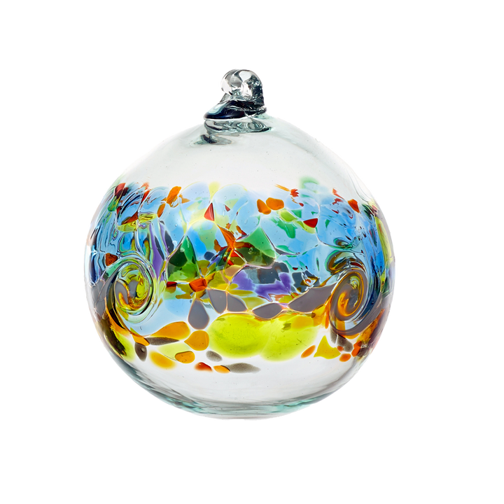 Kitras Art Glass - Orb - Golden Dawn