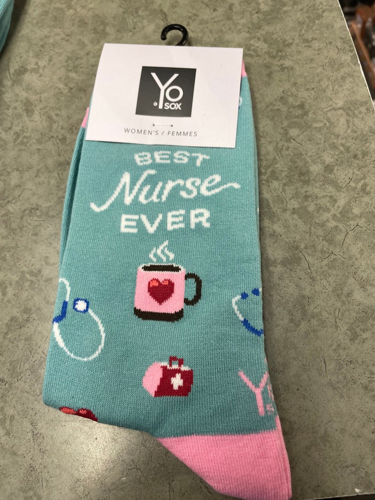 Yo Socks - Women's - Best Nurse Ever
