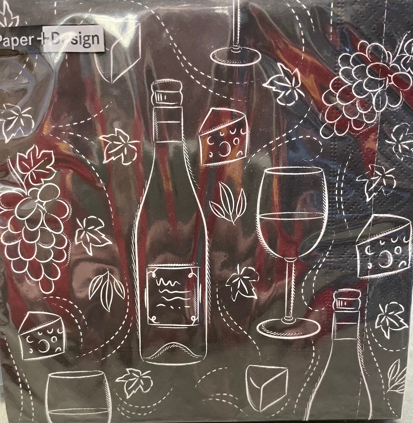 Napkins - Lunch - Wine and Cheese