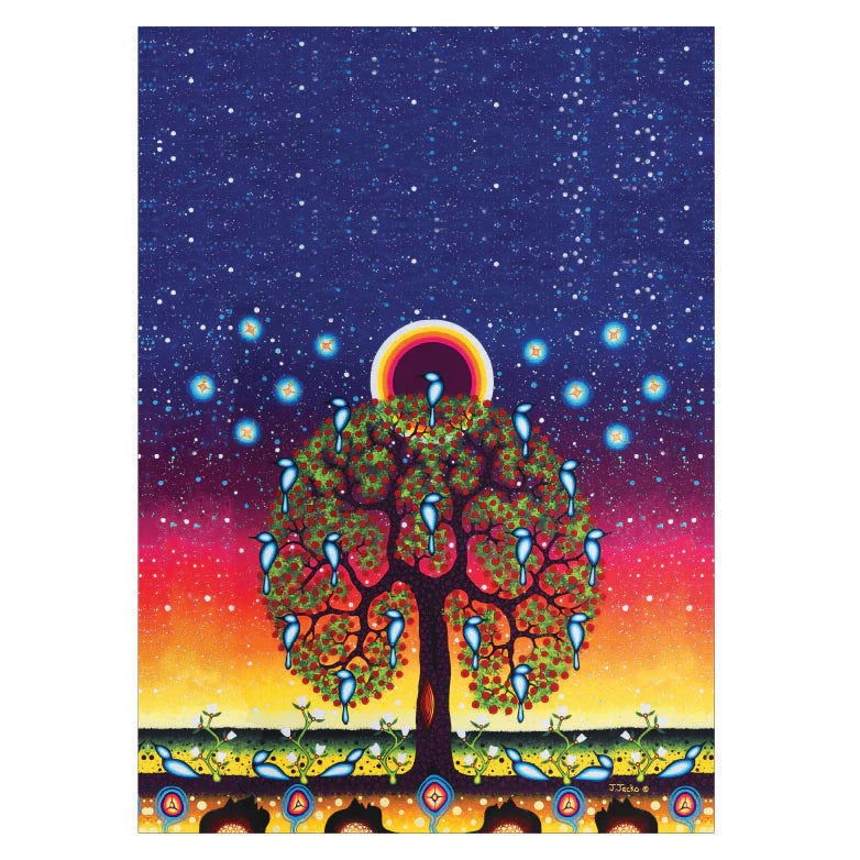 Oscardo - James Jacko - Eco Tea Towel - Tree of Life