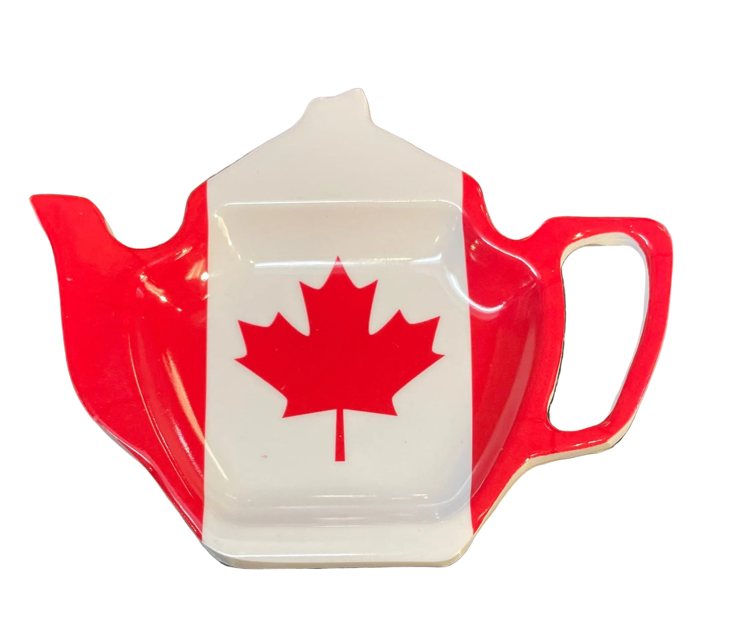 Souvenir - Tea Bag Holder - Canadian Flag