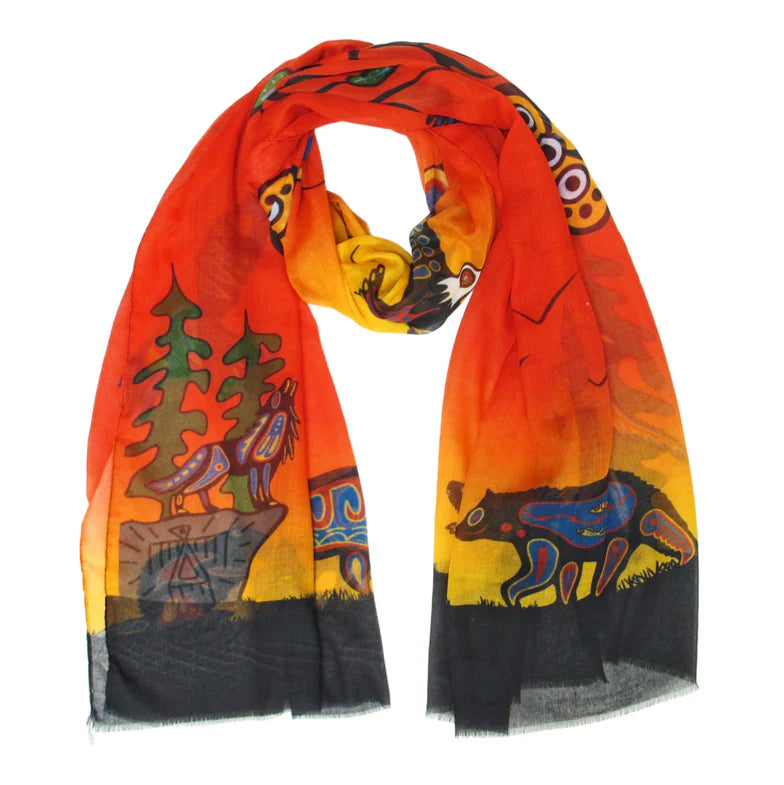 Oscardo - Cody Houle - Seven Grandfather Teachings - Eco Scarf