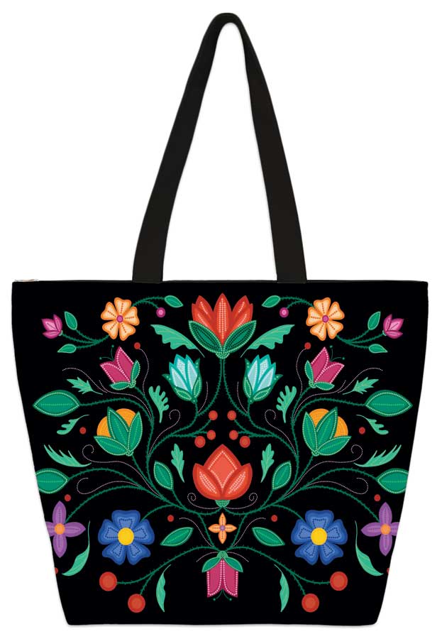 Indigenous Collection - Lisa Berry - Tote Bag - Petals of Ancestry