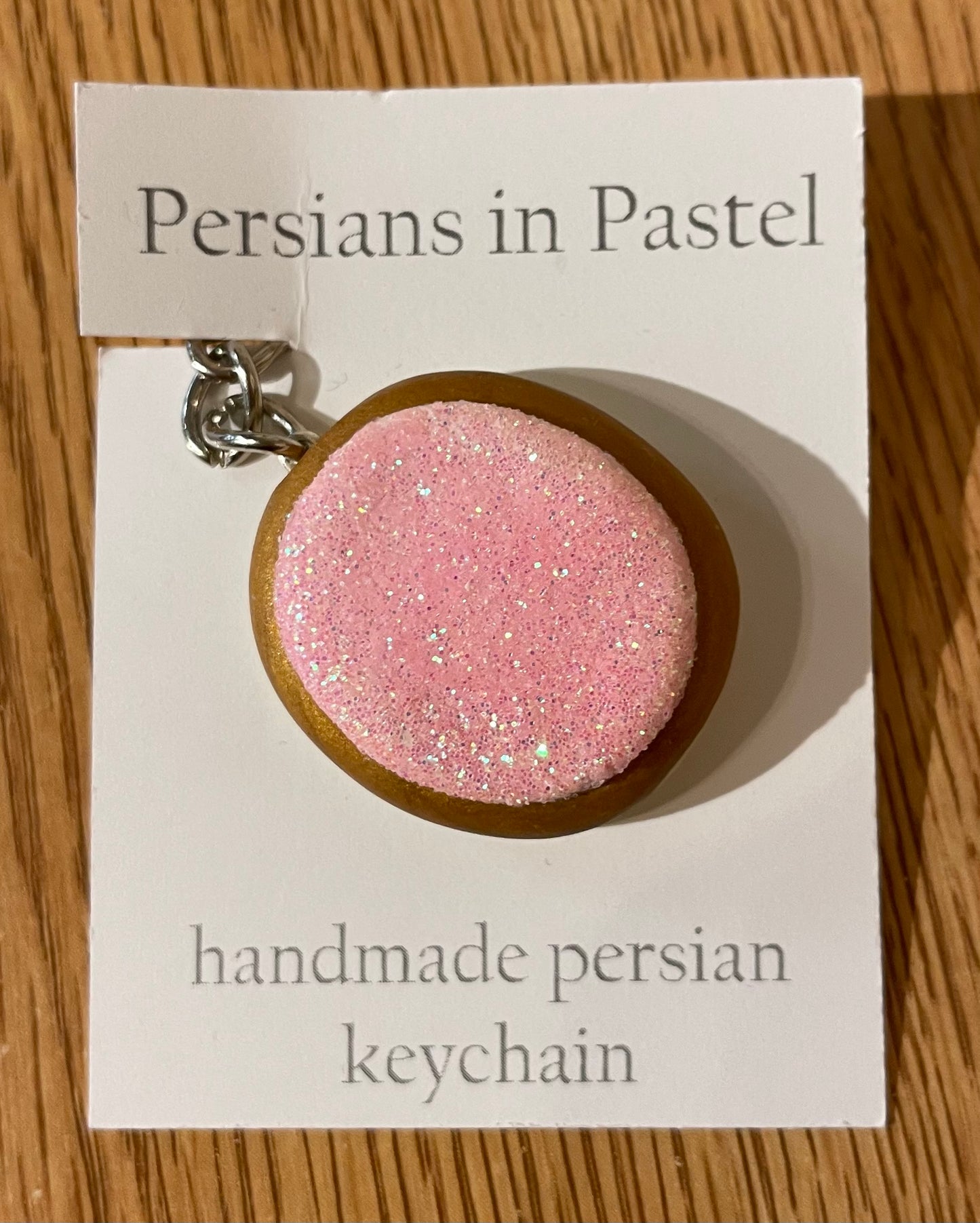 Persians in Pastel - Persian Keychain