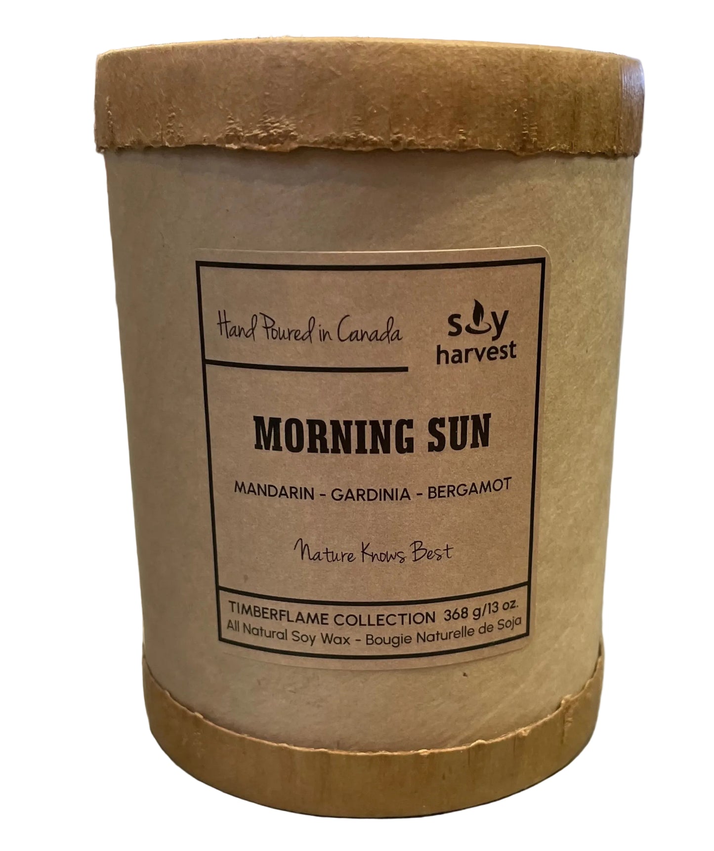Soy Harvest Candles - Morning Sun - Timber Flame