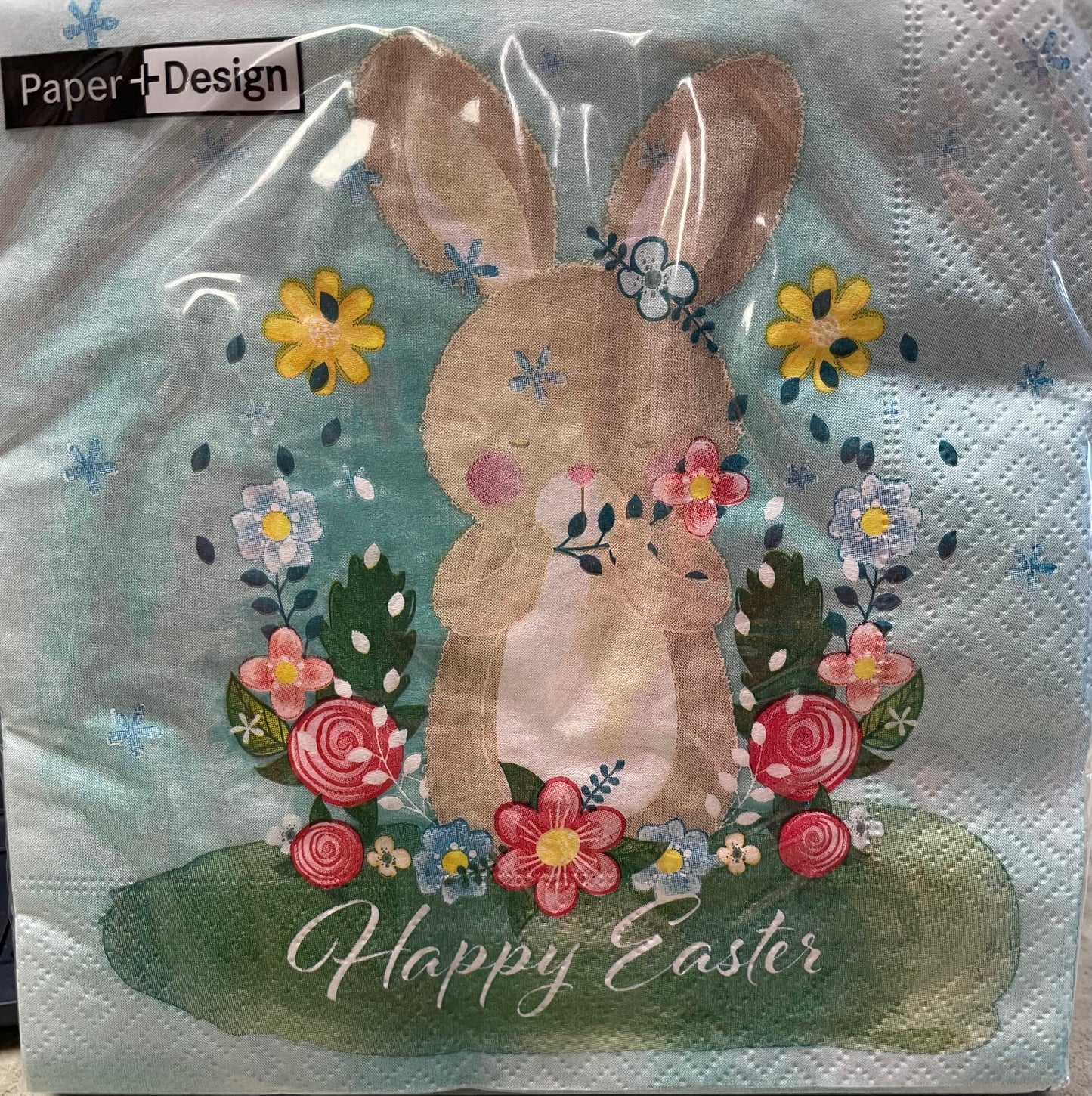 Napkins - Lunch - Happy Easter Bunny