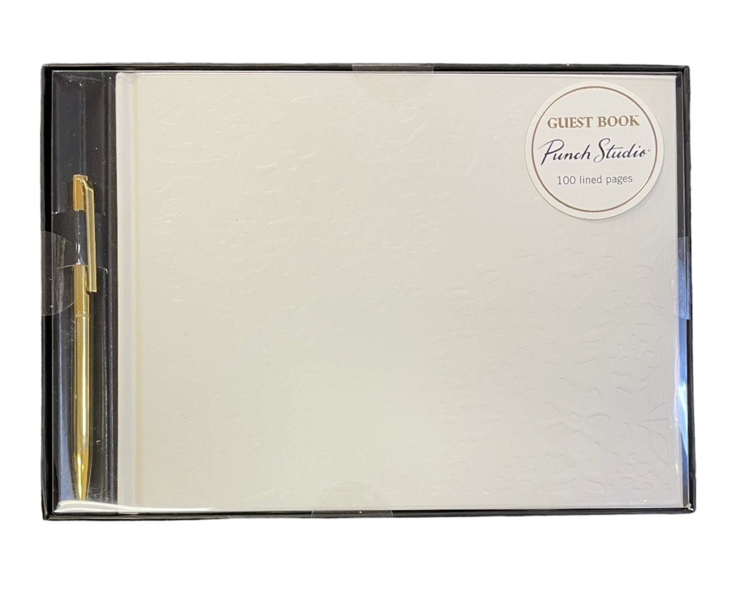 Guest Book - Cream Lace