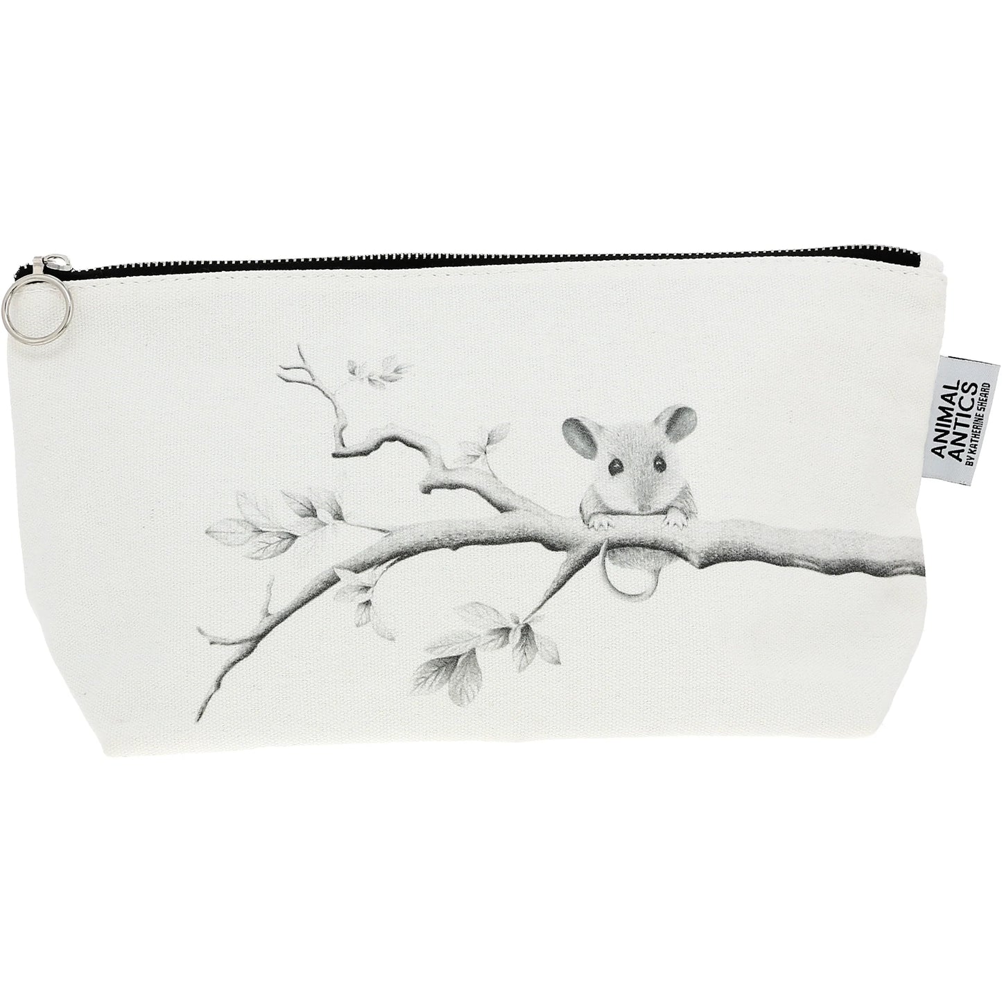 Animal Antics - Mouse - Zippered Pouch