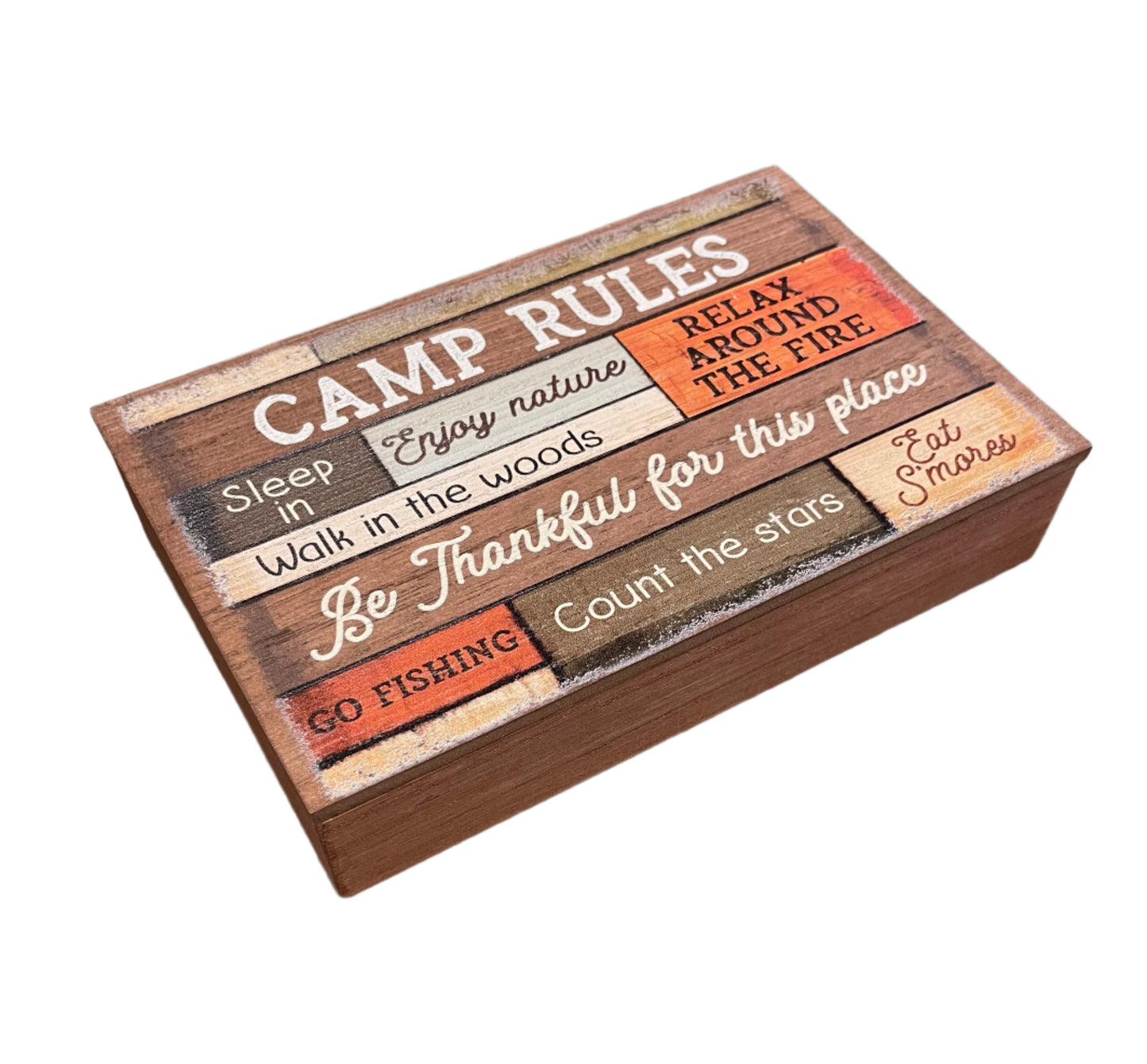 Garden - Camp Rules - Cards With Dice