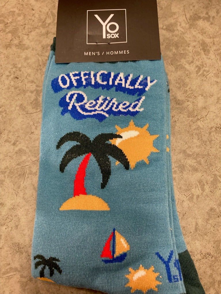 Men's Socks - Officially Retired