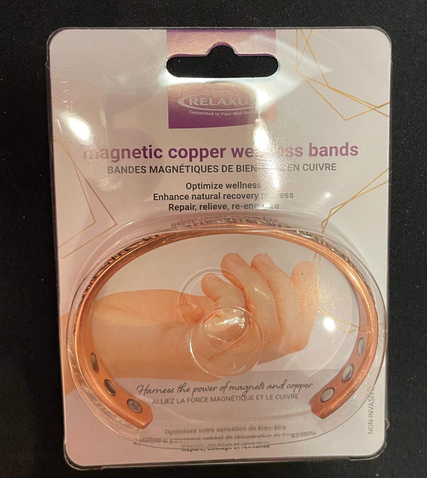 Relaxus - Magnetic Copper Wellness Band