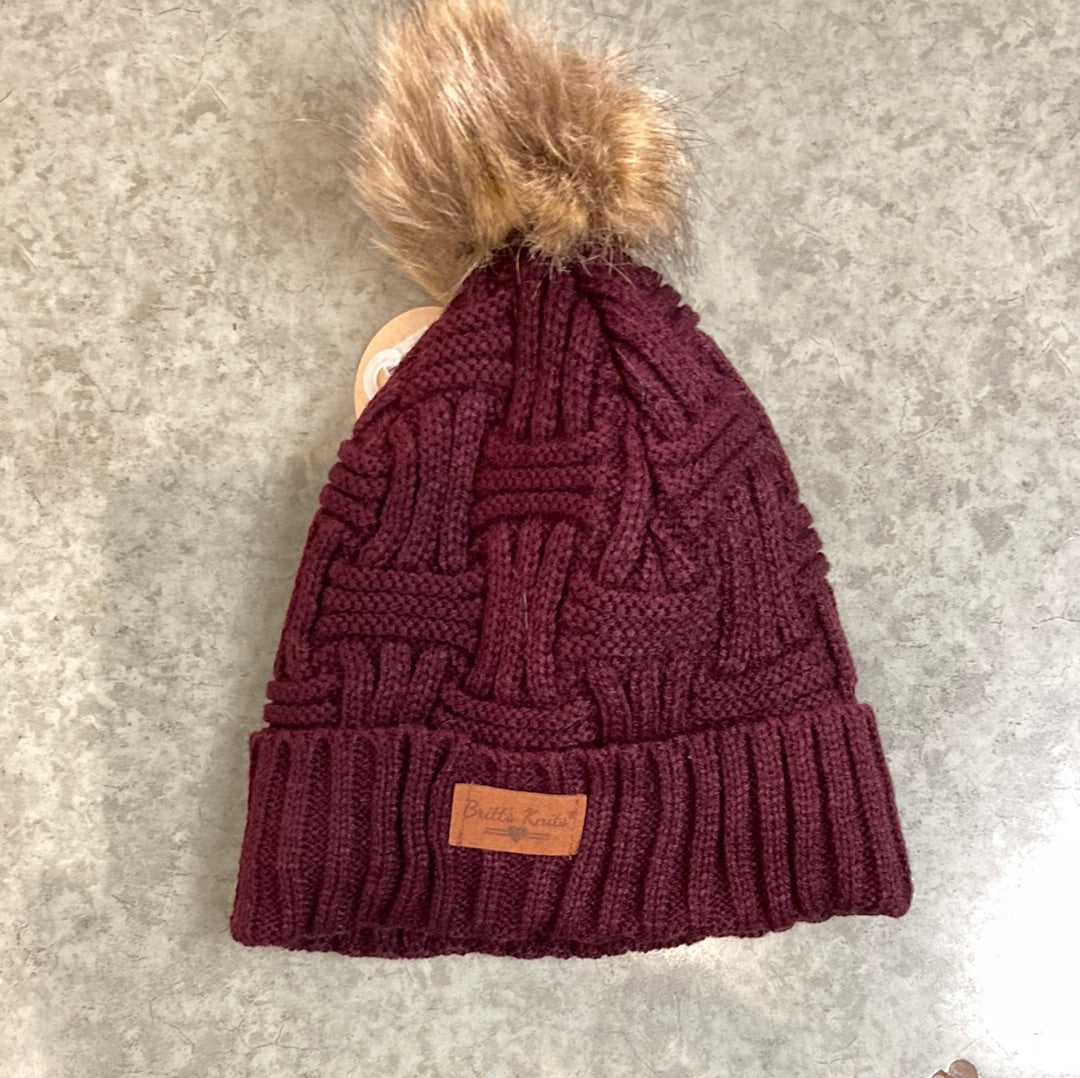 Britt's Knits - Original Pom Hat