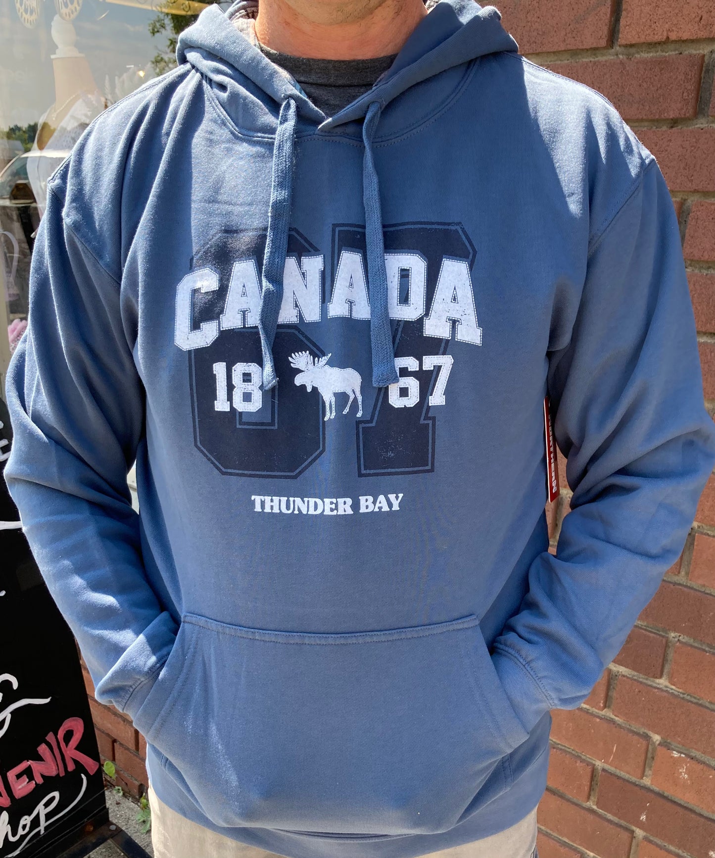 Souvenir Clothing - Hooded Sweatshirt - Thunder Bay, Canada - 1867