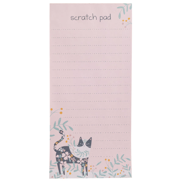 Magnetic Note Pad - Cat