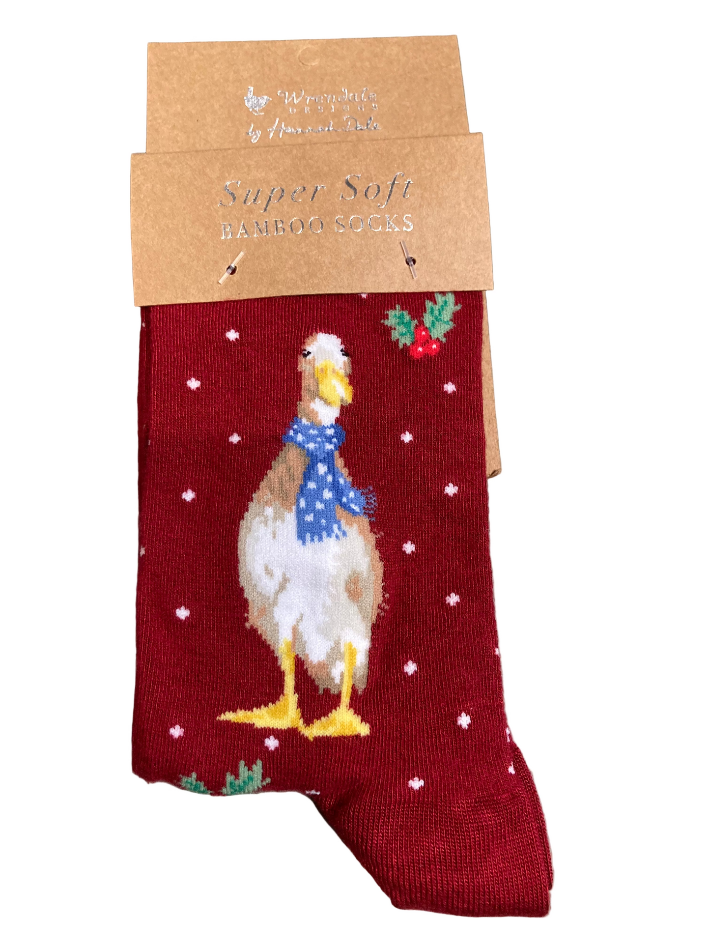 Wrendale Designs - Socks - Christmas Goose