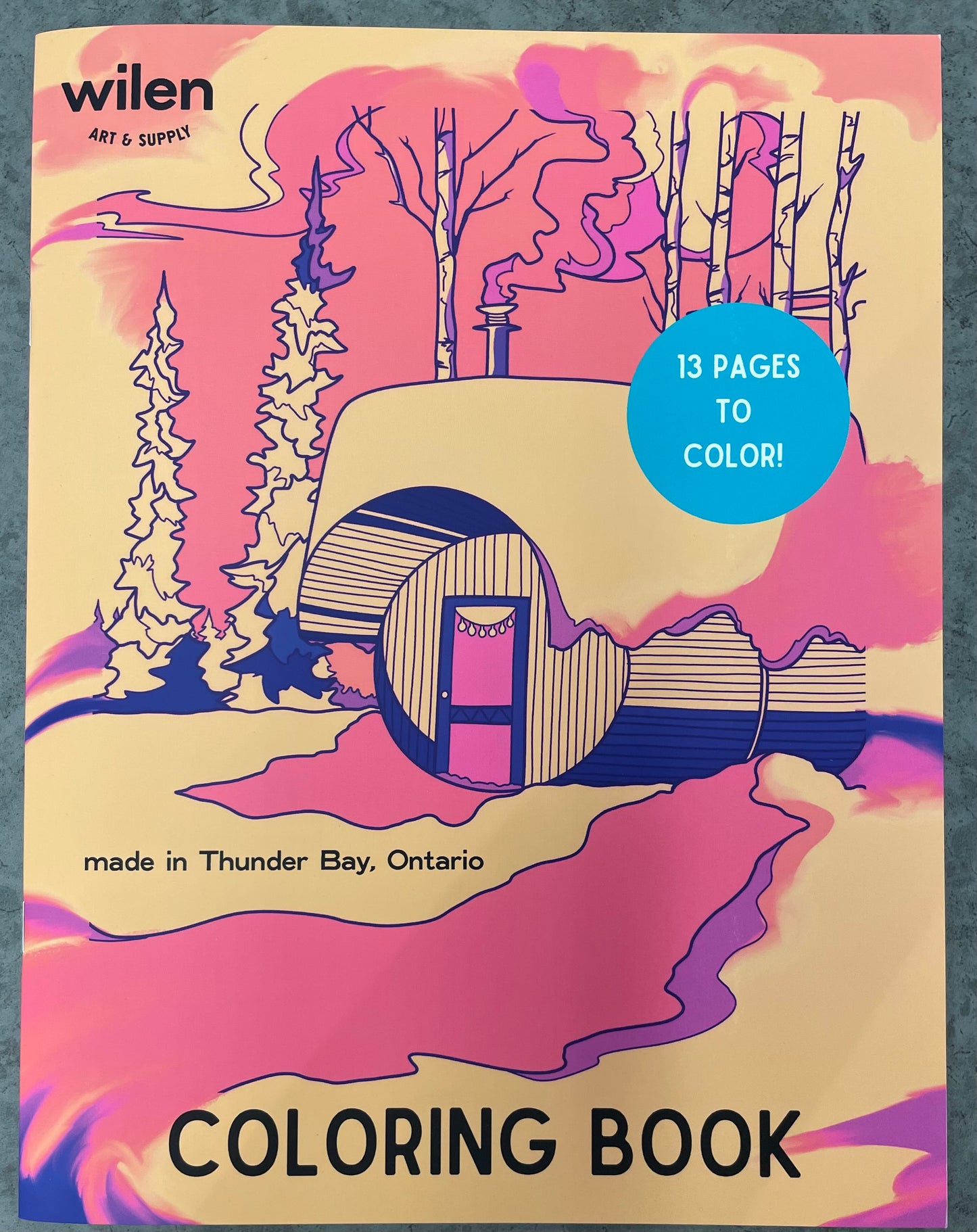 Art & Supply - By Vik Wilen - Colouring Book - Assorted Varieties