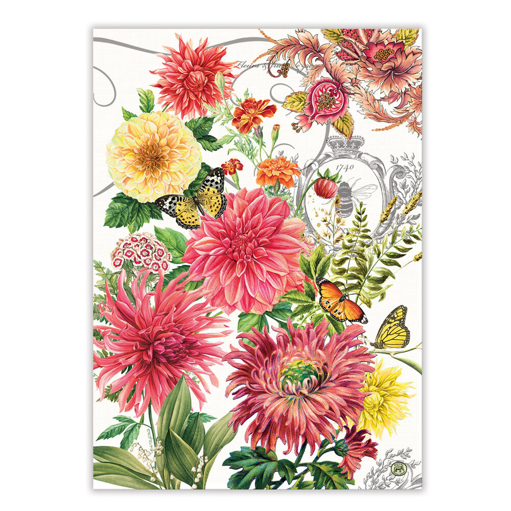 Michel Design Works - Dahlias - Kitchen Towel