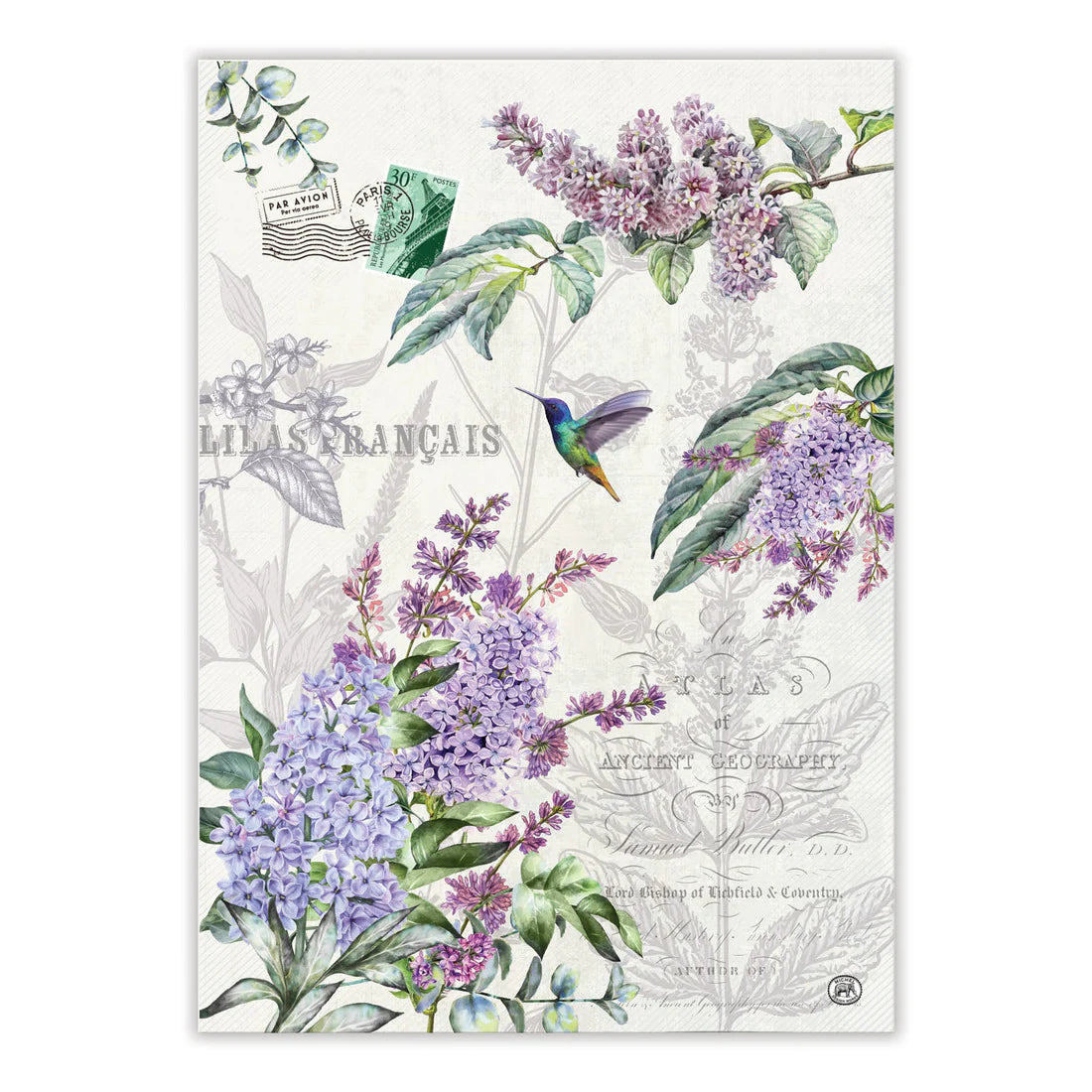 Michel Design Works - Kitchen Towel - French Lilac
