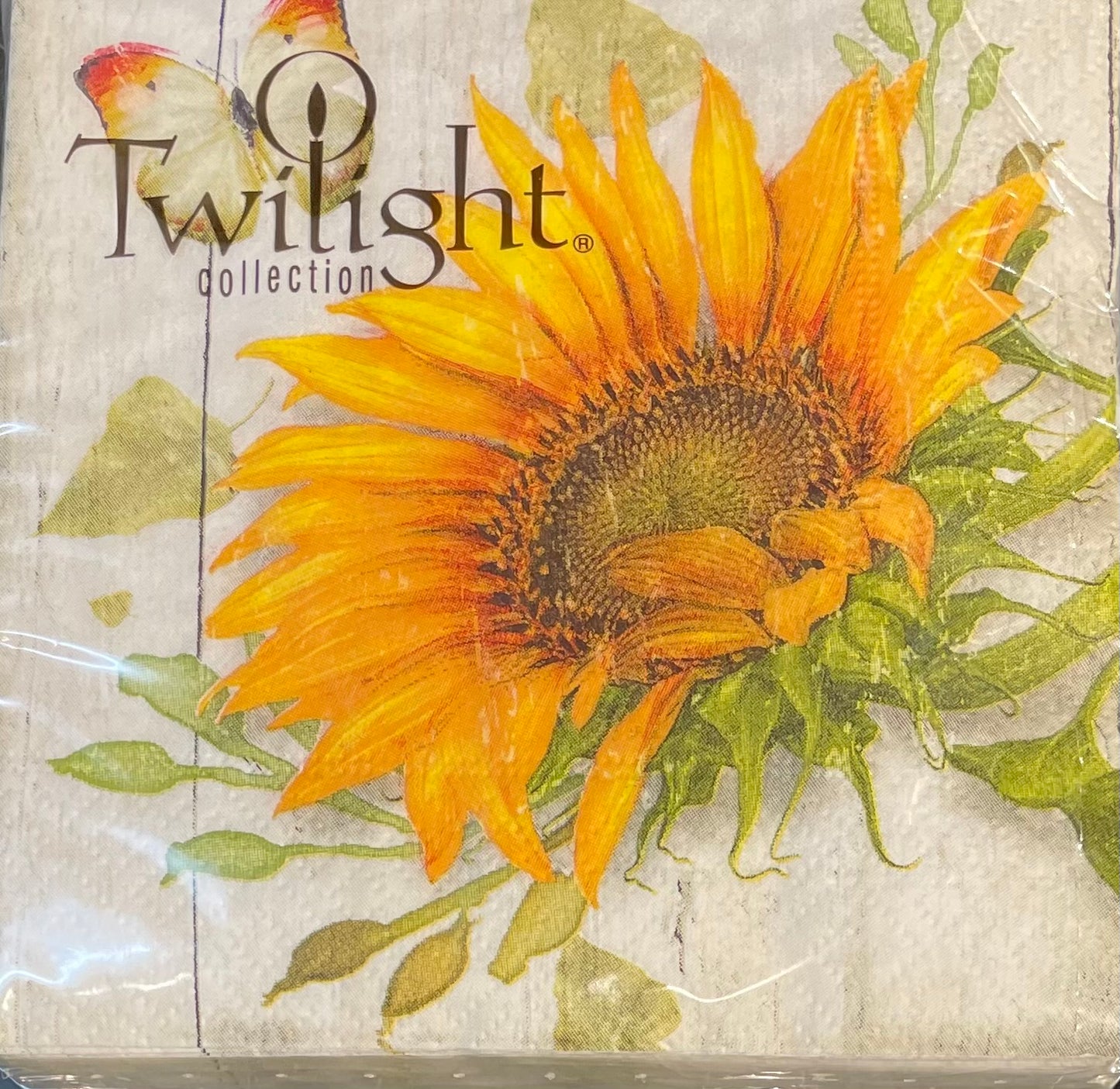 Napkins - Cocktail - Vintage Sunflower