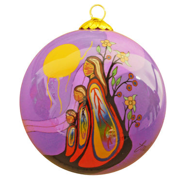 Oscardo - Emily Kewageshig - Glass Ornament - Gifts From Creator