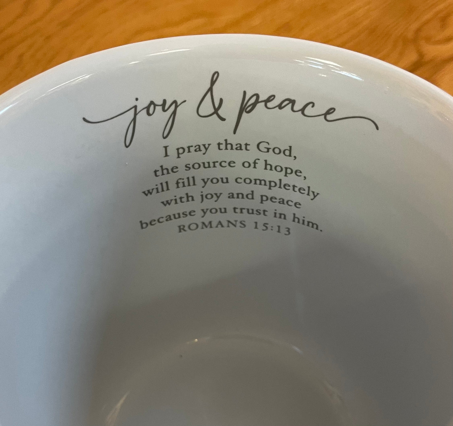 Mug - Joy and Peace