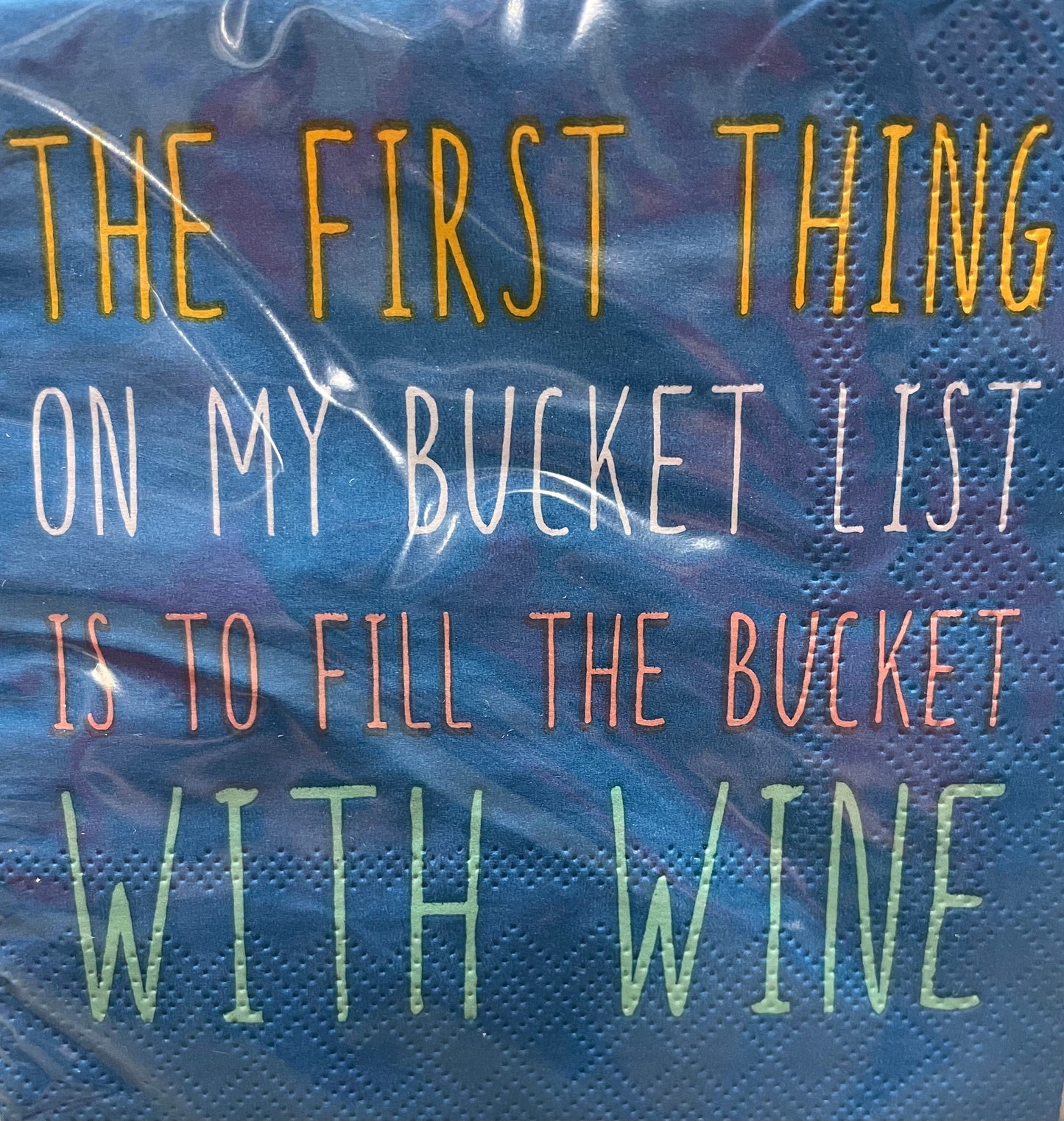 Napkins - Cocktail - Bucket List
