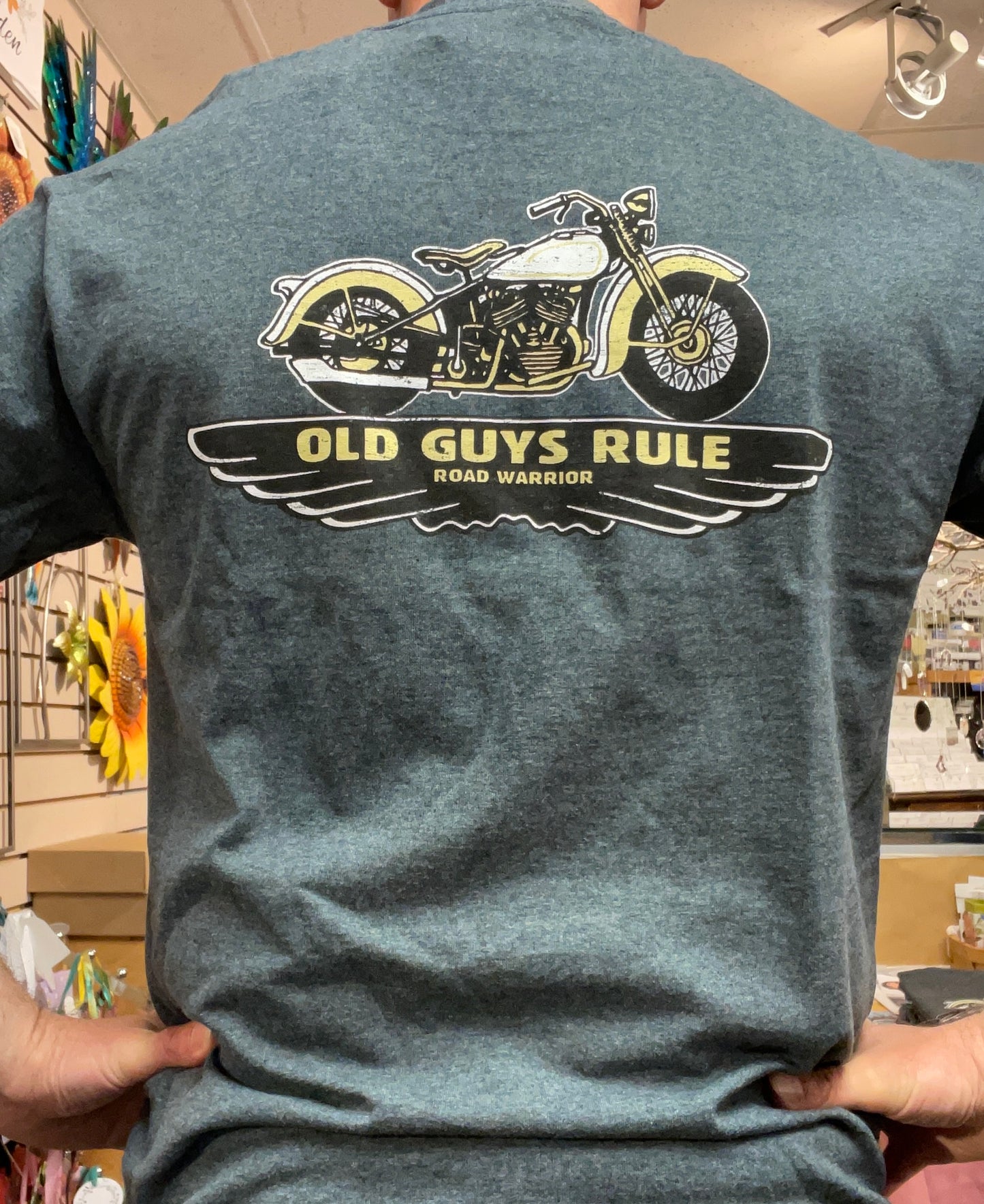Old Guys Rule - T-Shirt - Road Warrior