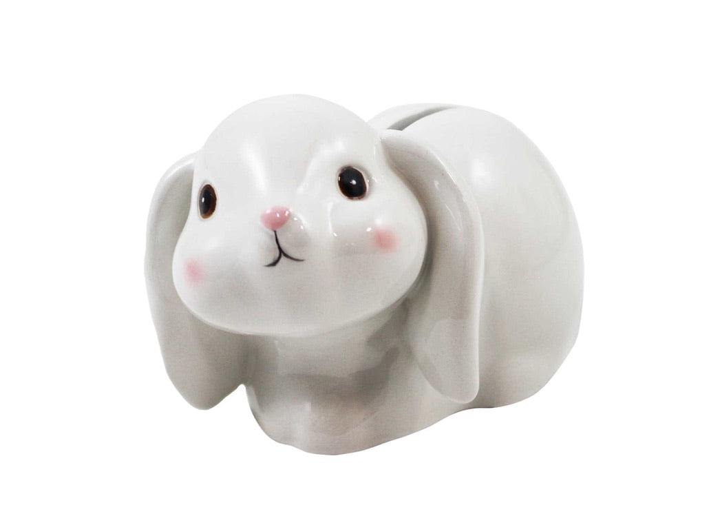 Ceramic Bunny Piggy Bank