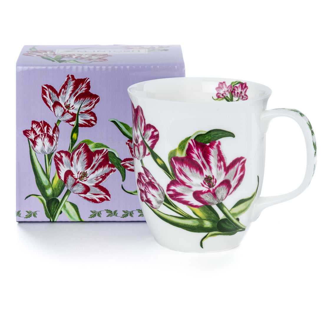 McIntosh China - Botanical Flowers - Blooming Tulips - Java Mug