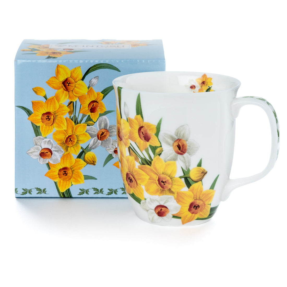 McIntosh China - Botanical Flowers - Narcissus - Java Mug