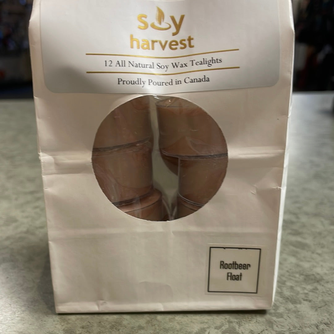 Soy Harvest - Rootbeer Float - Tea Lights