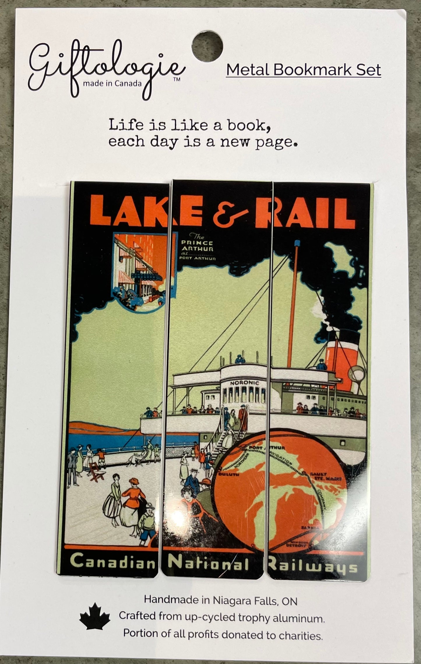 Hometown Series - Bookmark Set - Canadian National Railway