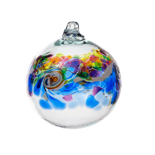 Kitras Art Glass - Orb - Winter Shadow42
