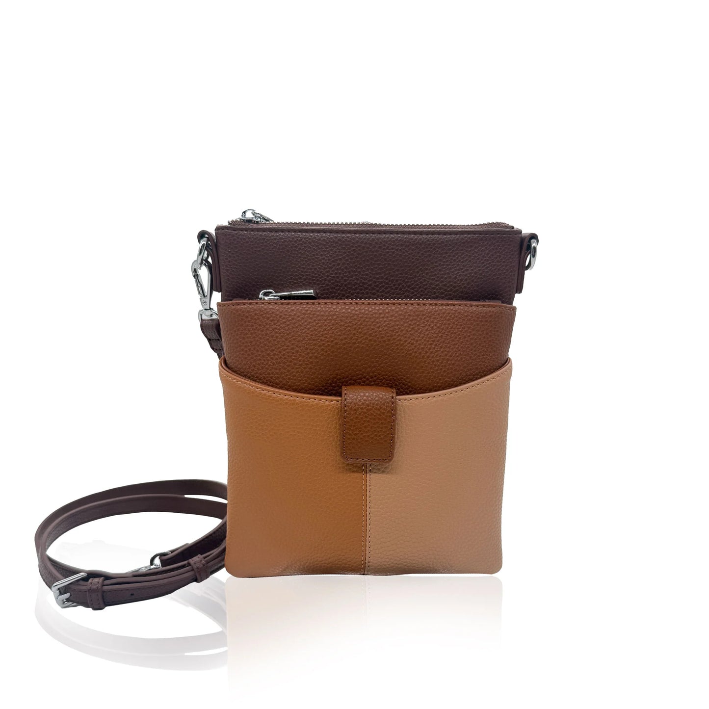 Espe - Cindy Crossbody Bag - Brown