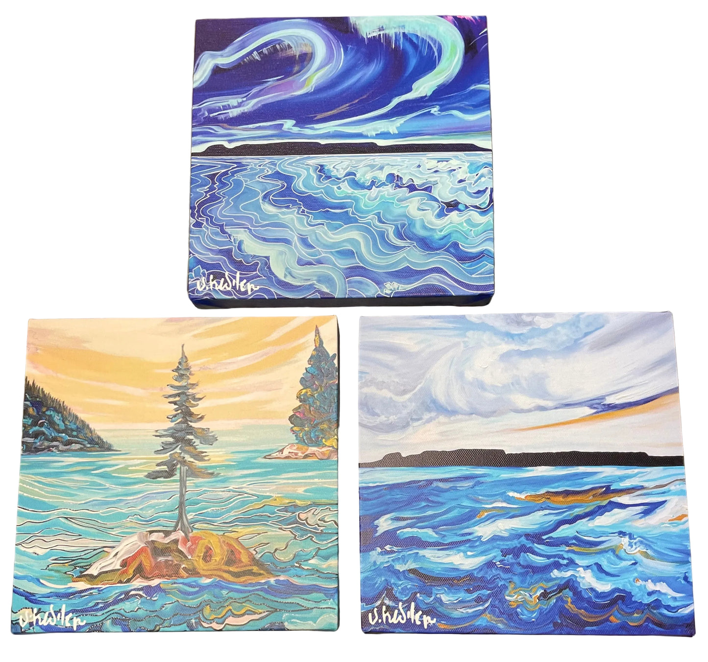Art & Supply - By Vik Wilen - 8 x 8 Canvas Prints - Assorted Varieties