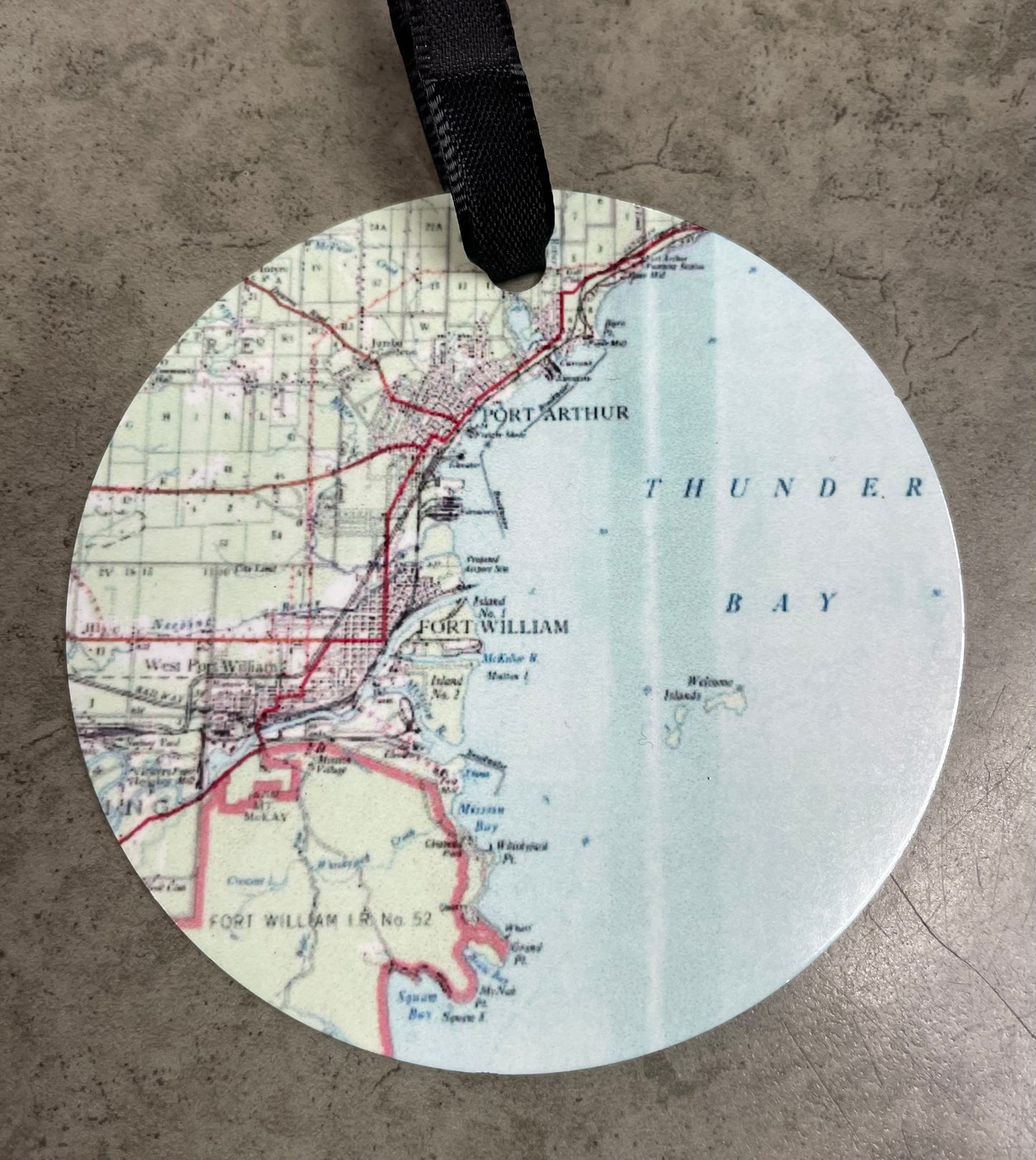 Hometown Series - Metal Ornament