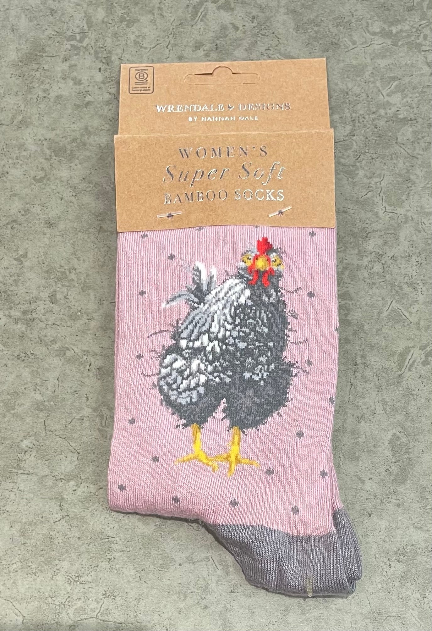Wrendale Designs - Women's Socks - Curious Hen