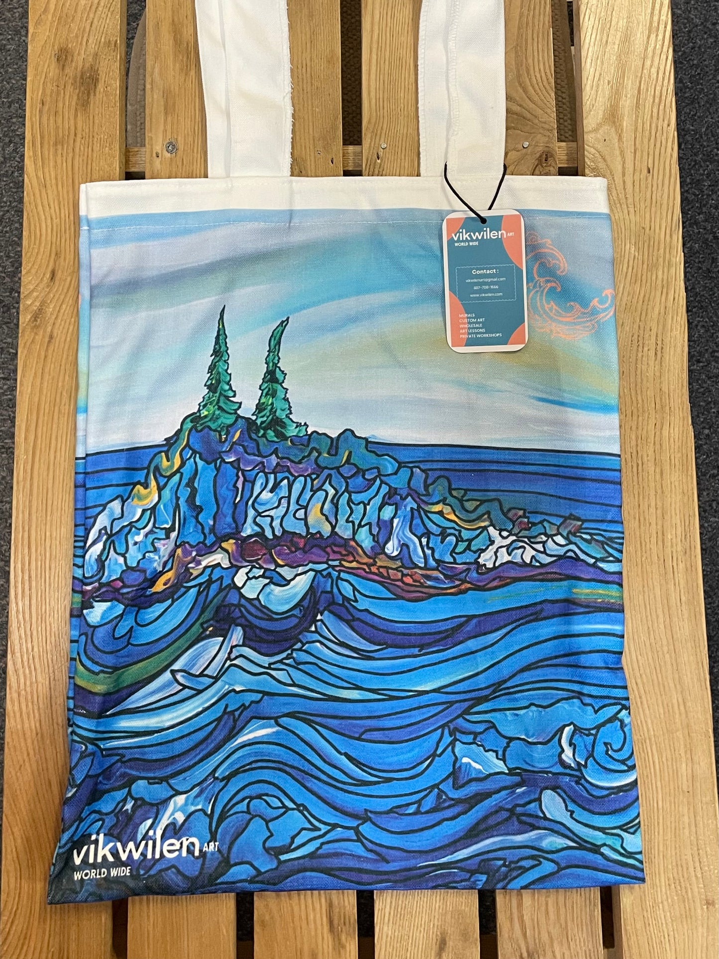 Art & Supply - By Vik Wilen - Tote Bag