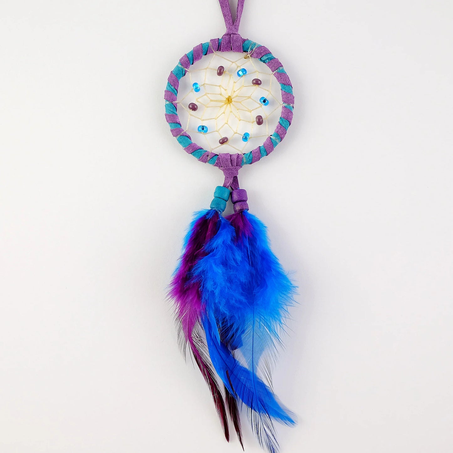 Dream Catcher - Purple & Turquoise - 2"