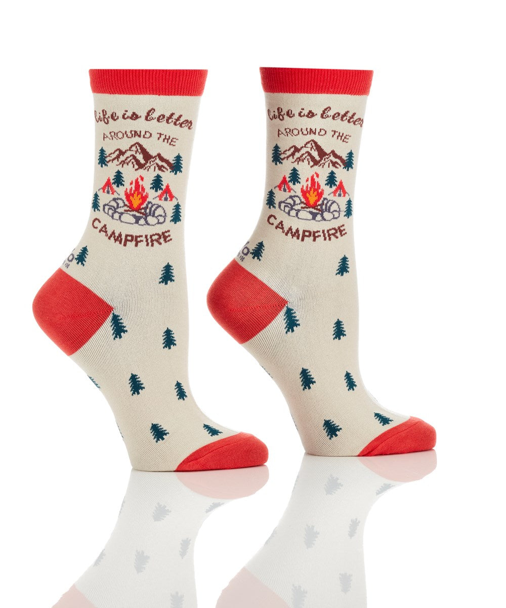 Women's Crew Socks - Campfire