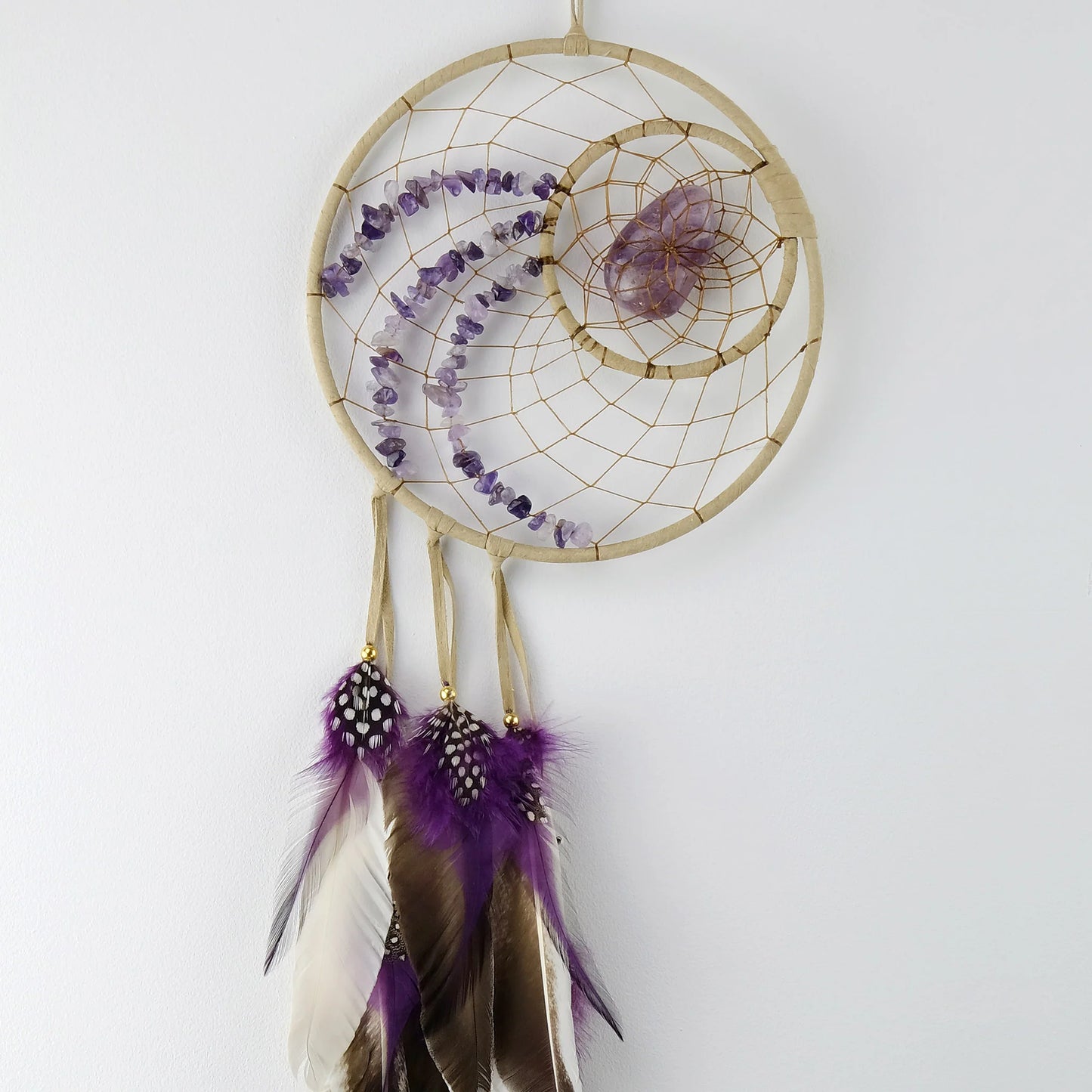 Dream Catcher - Amethyst - 6"