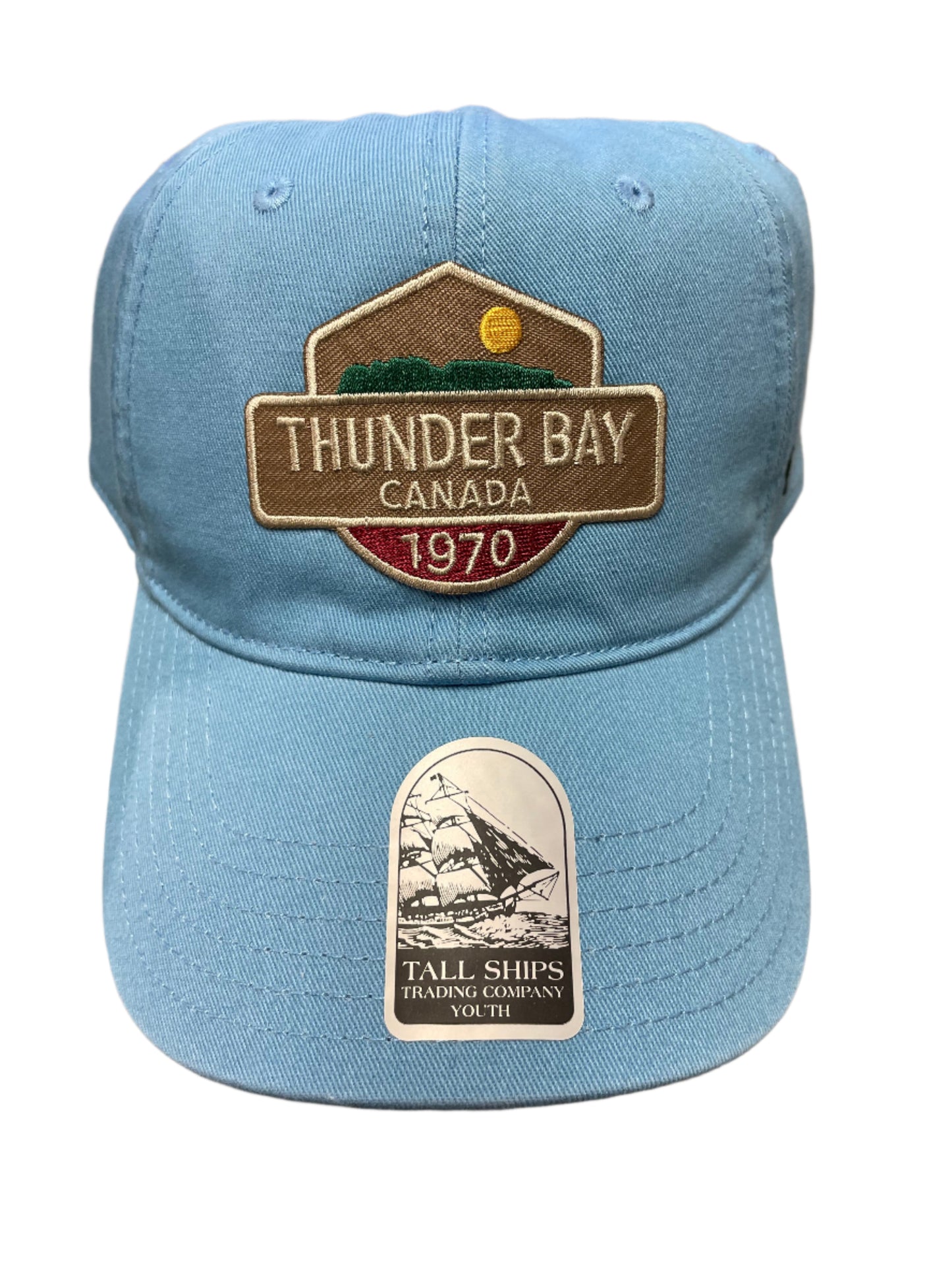 Ball Cap - Youth - Thunder Bay - 1970 - Columbia Blue