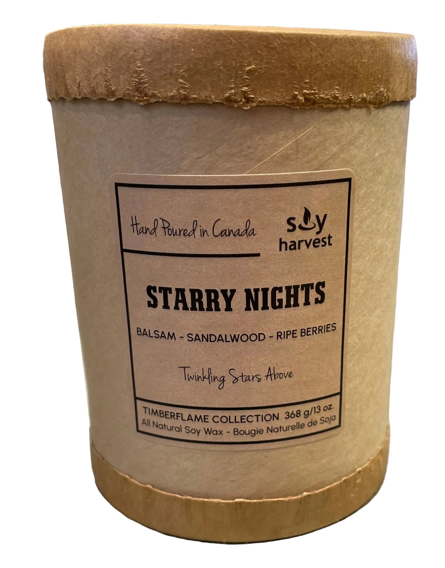Soy Harvest Candles - Starry Nights - Timber Flame