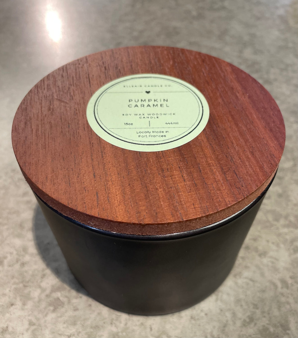Elleair Candle Co. - *Consignment* - Woodwick Candle - Pumpkin Caramel