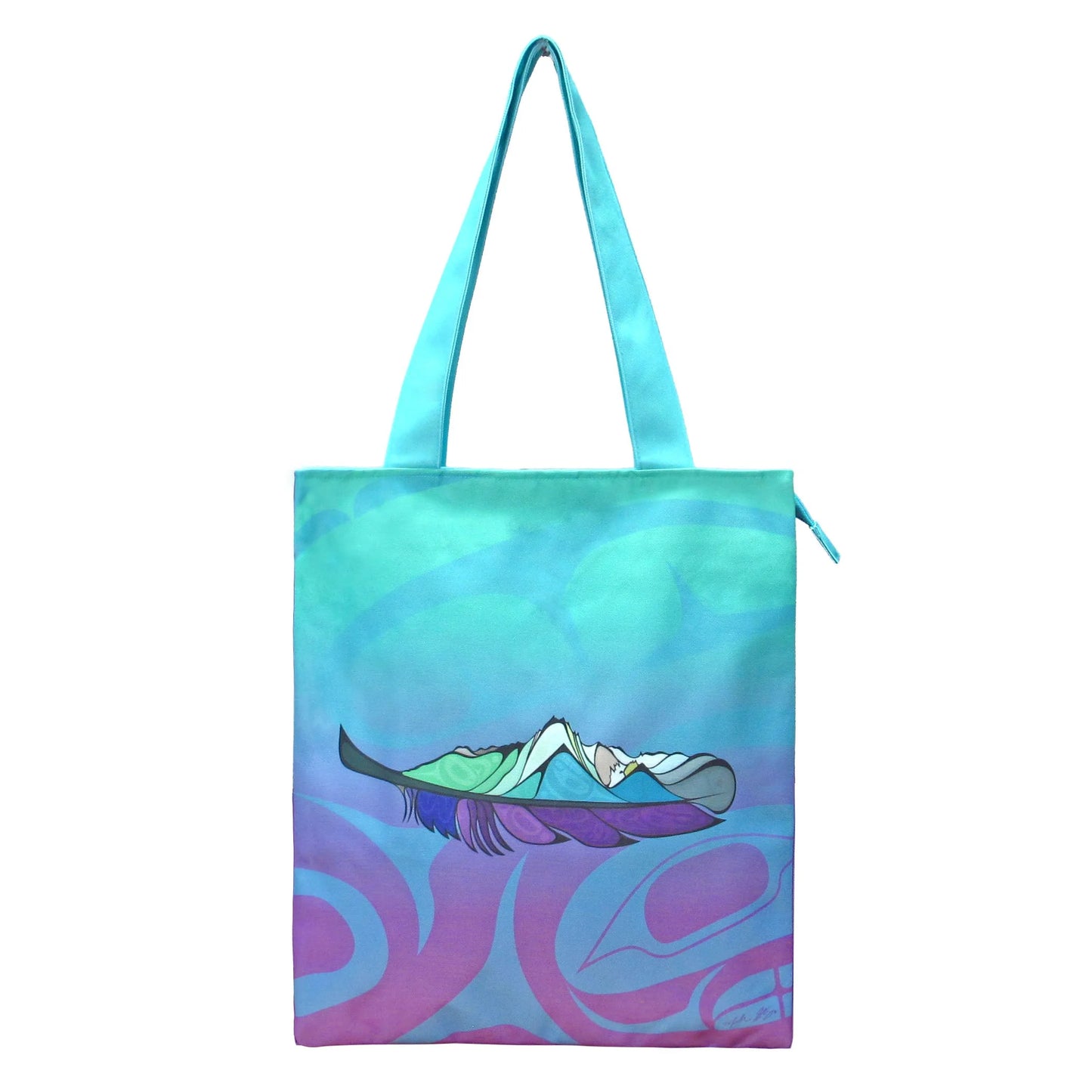 Oscardo - Michelle Stoney - Recycled Eco Bag - Healing Feather