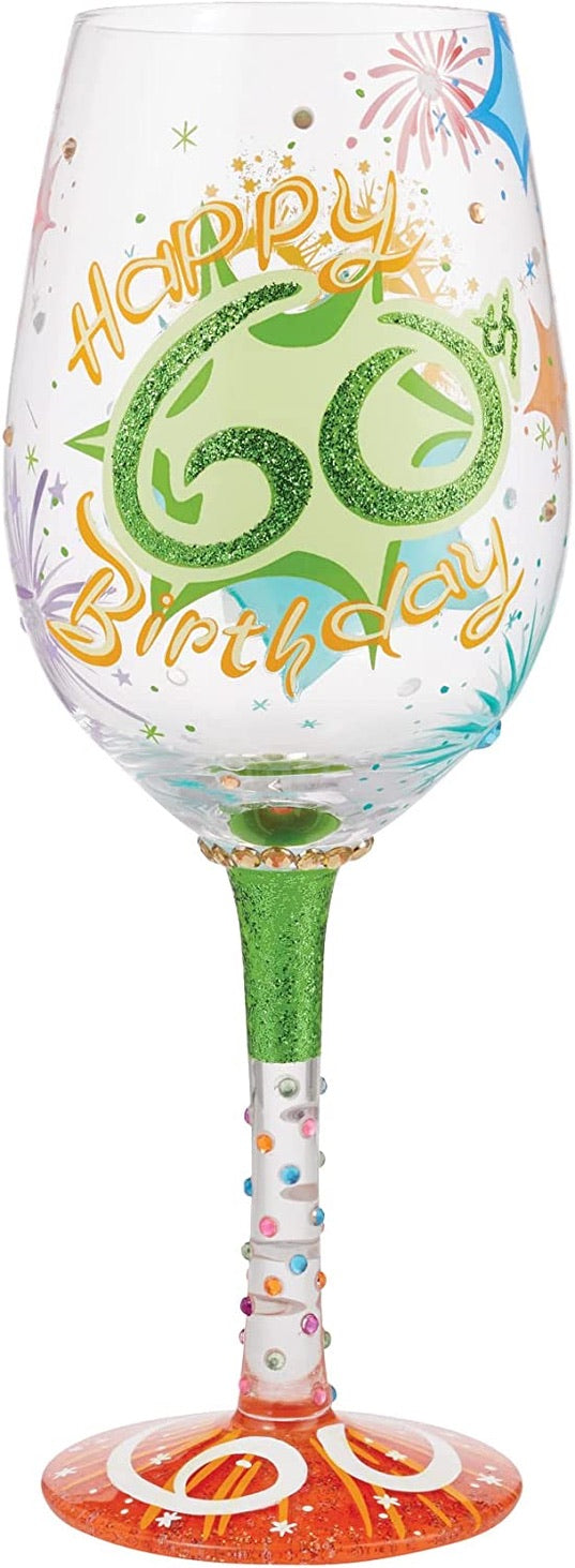 Lolita - Wine Glass - Happy 60th