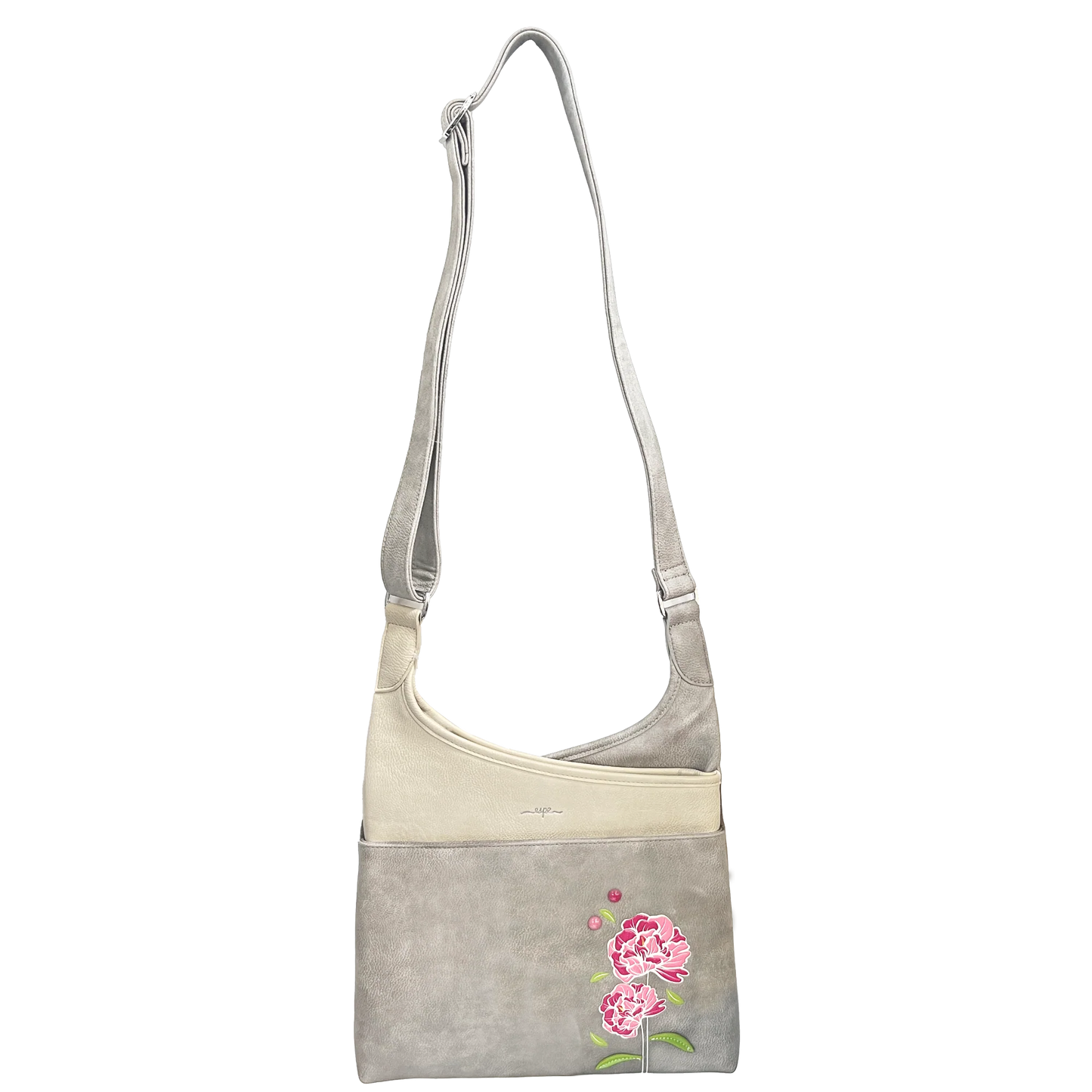 Espe - Peony Messenger Crossbody Bag